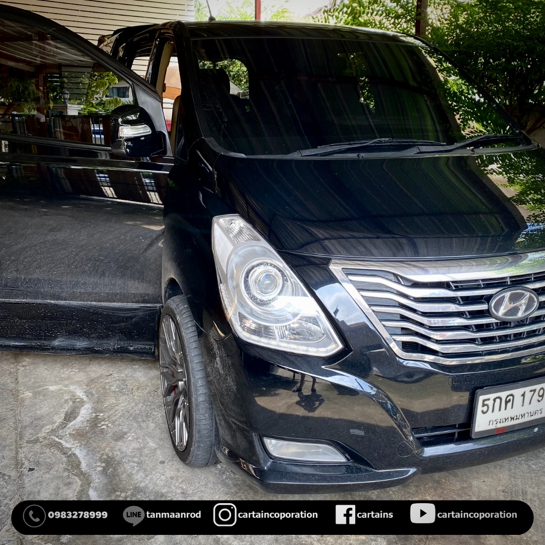 แดมป์ทั้งคัน Hyundai h1 พื้น ทั้งคัน หลังคา ด้านข้าง กาบบันได ประตู5บาน 2ชั้น