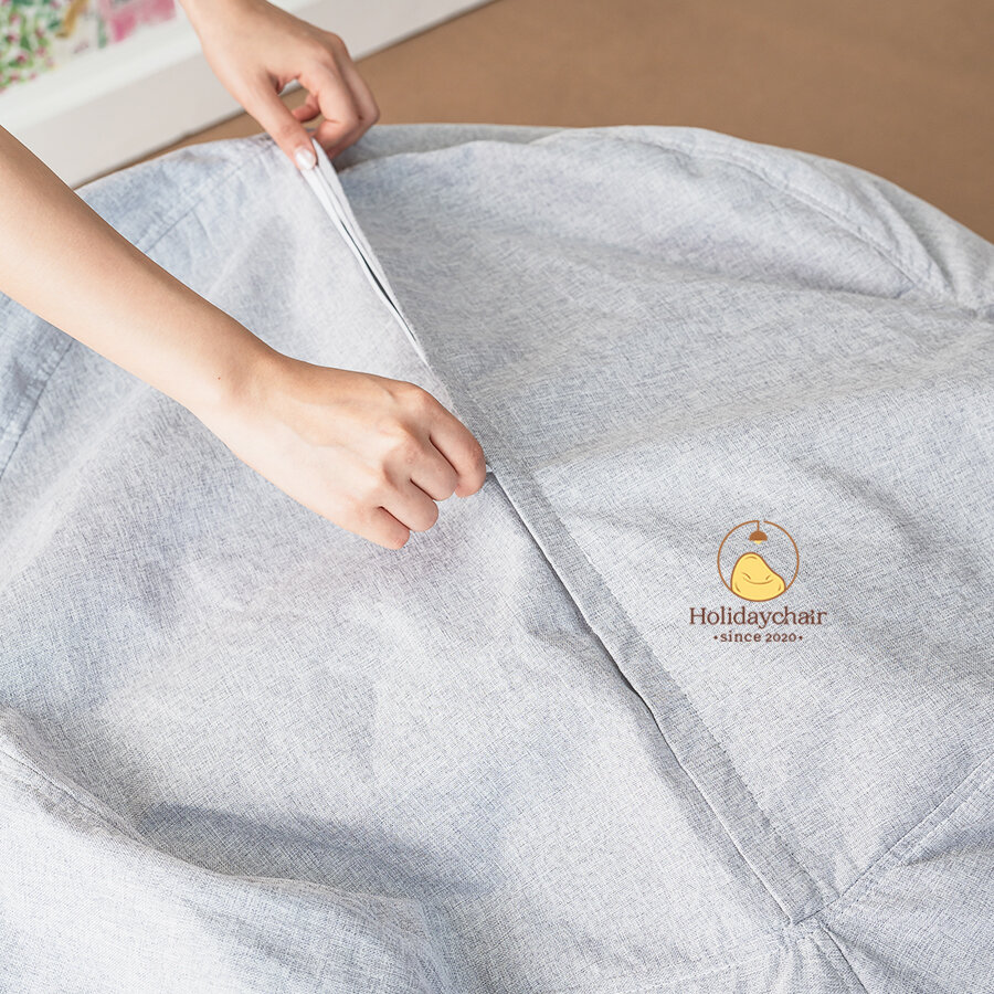 บีนแบค เก้าอี้เม็ดโฟม ทรงหยดน้ำ bean bag เก้าอี้บีนแบ็ก เบาะนั่งเม็ดโฟม เก้าอี้มินิมอล เก้าอี้นั่งเล่น เบาะนั่งเล่น บีนแบ็ก โซฟาบีนแบค โซฟานั่งพื้น (ไม่รวมที่วางเท้า) รุ่น HCS-001