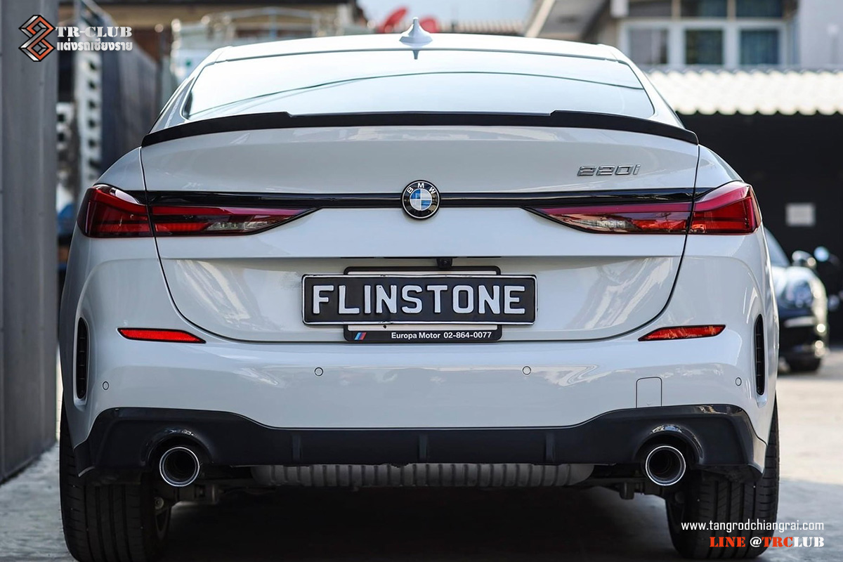 ลิ้นหน้าดำเงา GTs และสปอยเลอร์ M Performance สำหรับ BMW F44