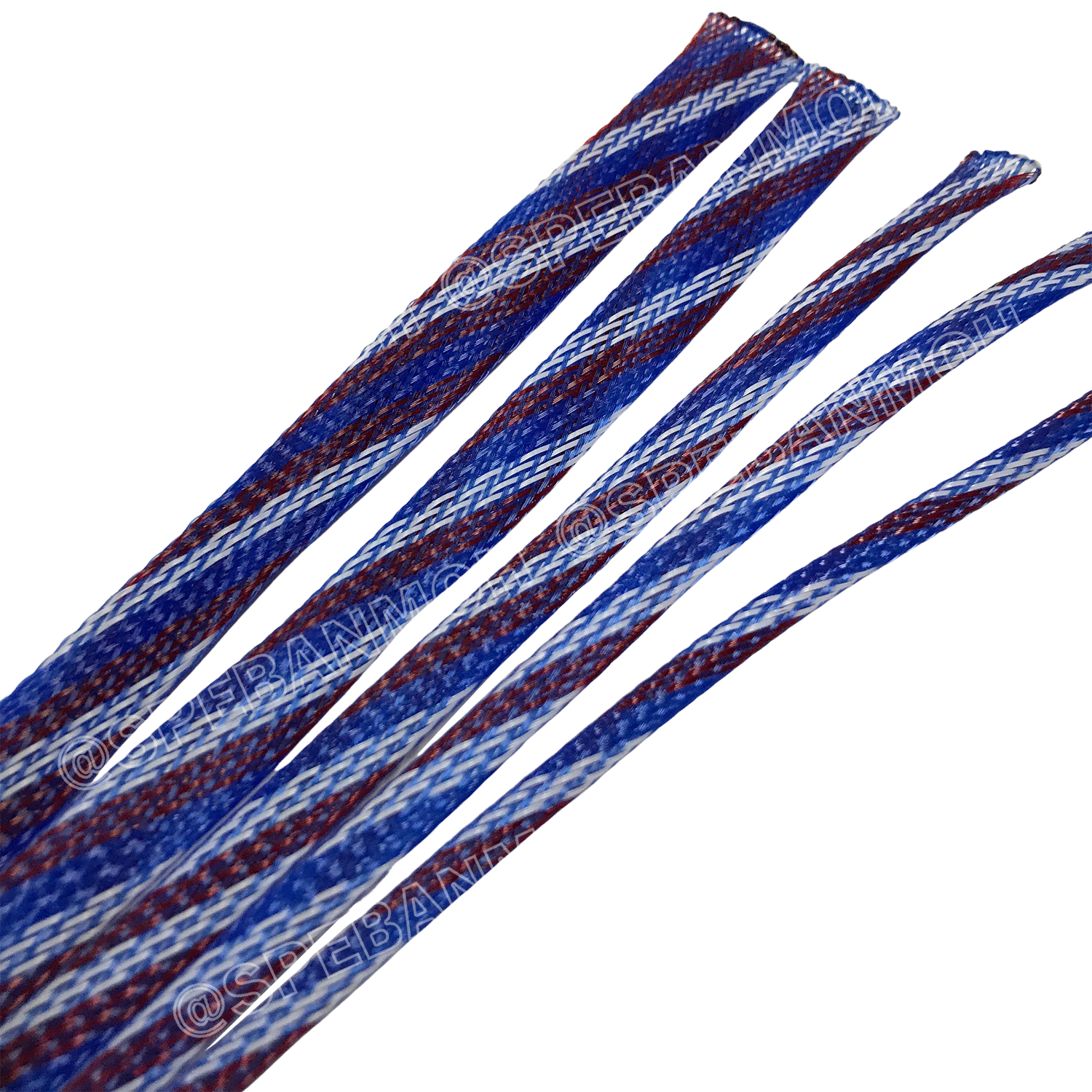 [ 5เมตร ] สายถัก 8mm ลาย 009-1 Cable Sleeving 8มิล Expandable Braided Cable Sleeving ปลอกหุ้มสายไฟไนล่อน อย่างหนา ทนความร้อน Cable Sleeving ปลอกหุ้มสายไฟไนล่อน เก็บสายไฟ อย่างหนา ทนความร้อน ท่อเก็บสายไฟ ปลอกตาข่ายหุ้มสายไฟ สำหรับเก็บสายไฟ รถยนต์ รถมอเตอร์
