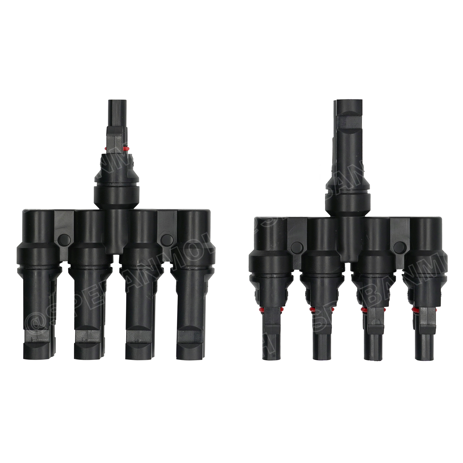 [ 1 คู่ ] CB-1010 MC4 Branch Connector 1500V TUV Standard MC4 Branch Connector MC4 เข้า 4 ออก 1 MC4 เข้า 1 ออก 4 MC4 ผู้4 เมีย1 MC4 เมีย4 ผู้1 รุ่น CB-1010 Solar Connector Branch ขั้วแยกโซล่าเซลล์ ตัวแยก MC4 แยกสายโซล่า ขั้ว MC4 แยก MC4 ขั้วแยก MC4 LINKs