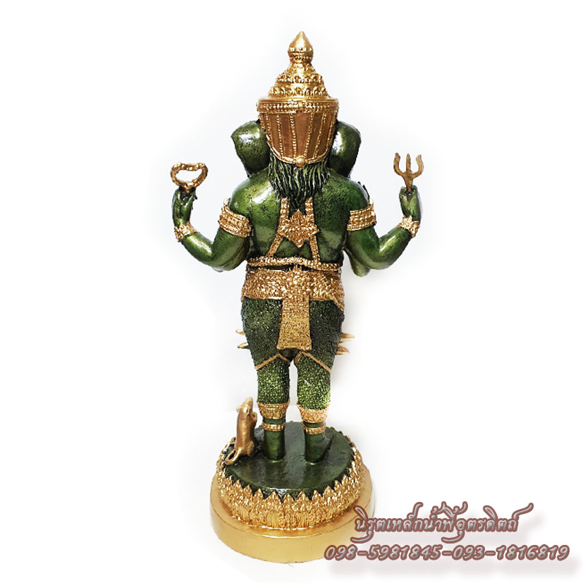 พระพิฆเนศแร่เหล็กน้ำพี้ ปางประทานพรความสำเร็จ