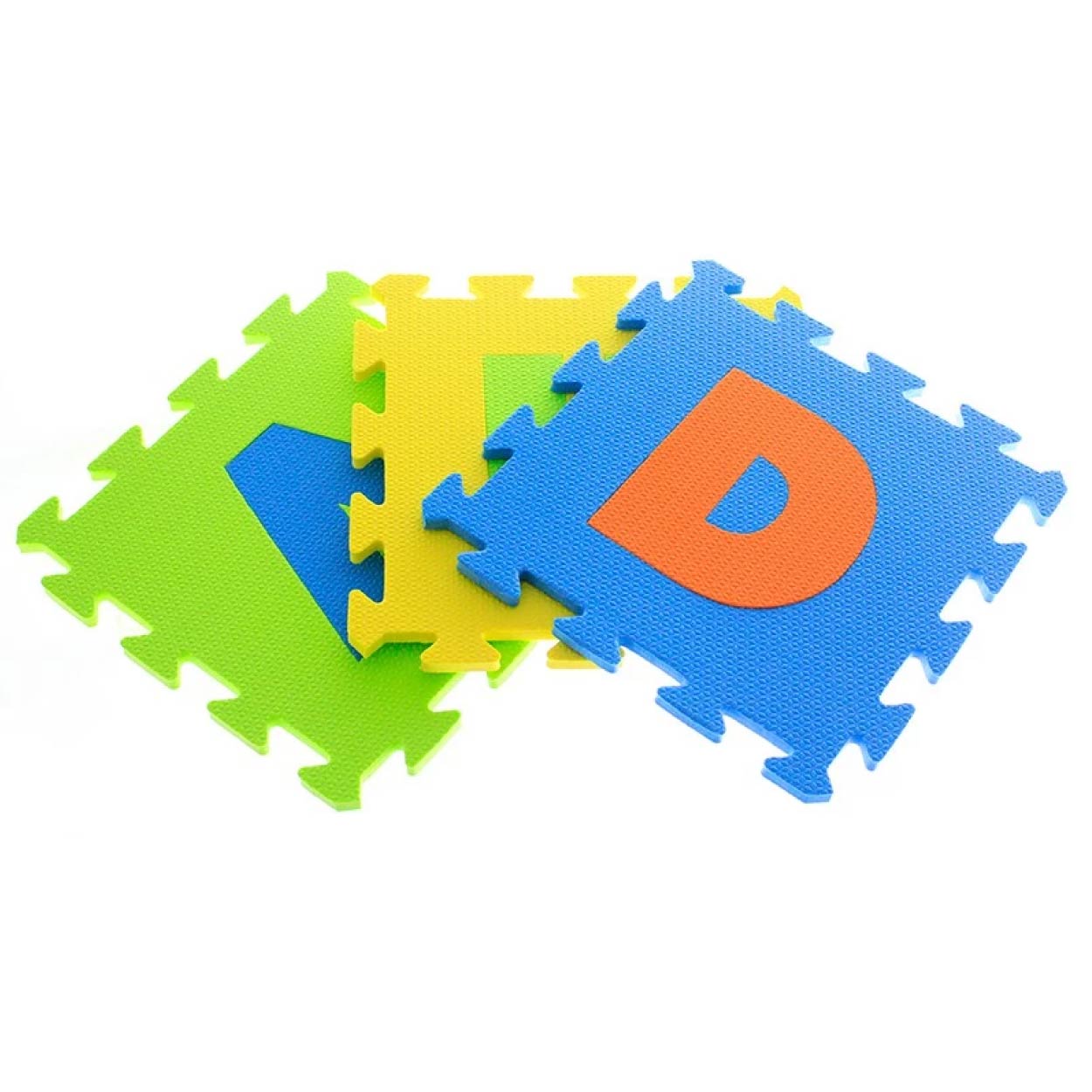 โฟมยาง แผ่นโฟม ASTA ชุดพยัญชนะไทย ก-ฮ (44 ชิ้น) / อังกฤษ A-Z (26 ชิ้น) ขนาด 30x30 ซม.