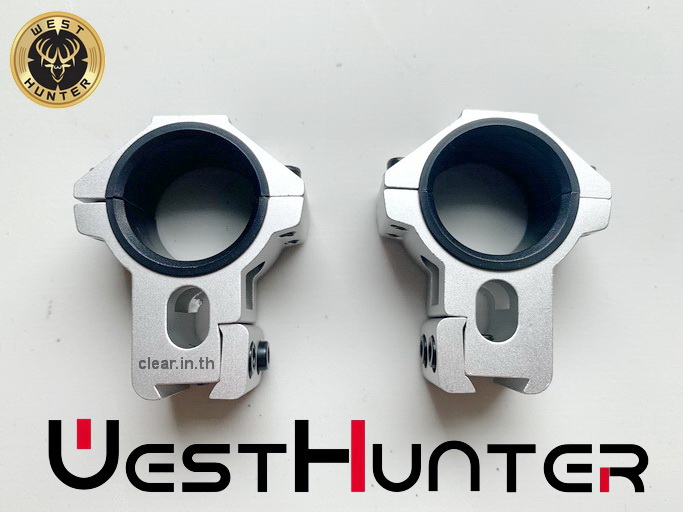 ขากล้องคุณภาพสูง High Profile 11mm Dovetail Scope Mounts Fully CNC Machining Scope Rings