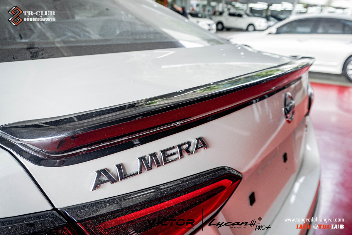 ชุดแต่งสเกิร์ตรอบคัน LYCAN PRO+ : ALMERA 2021