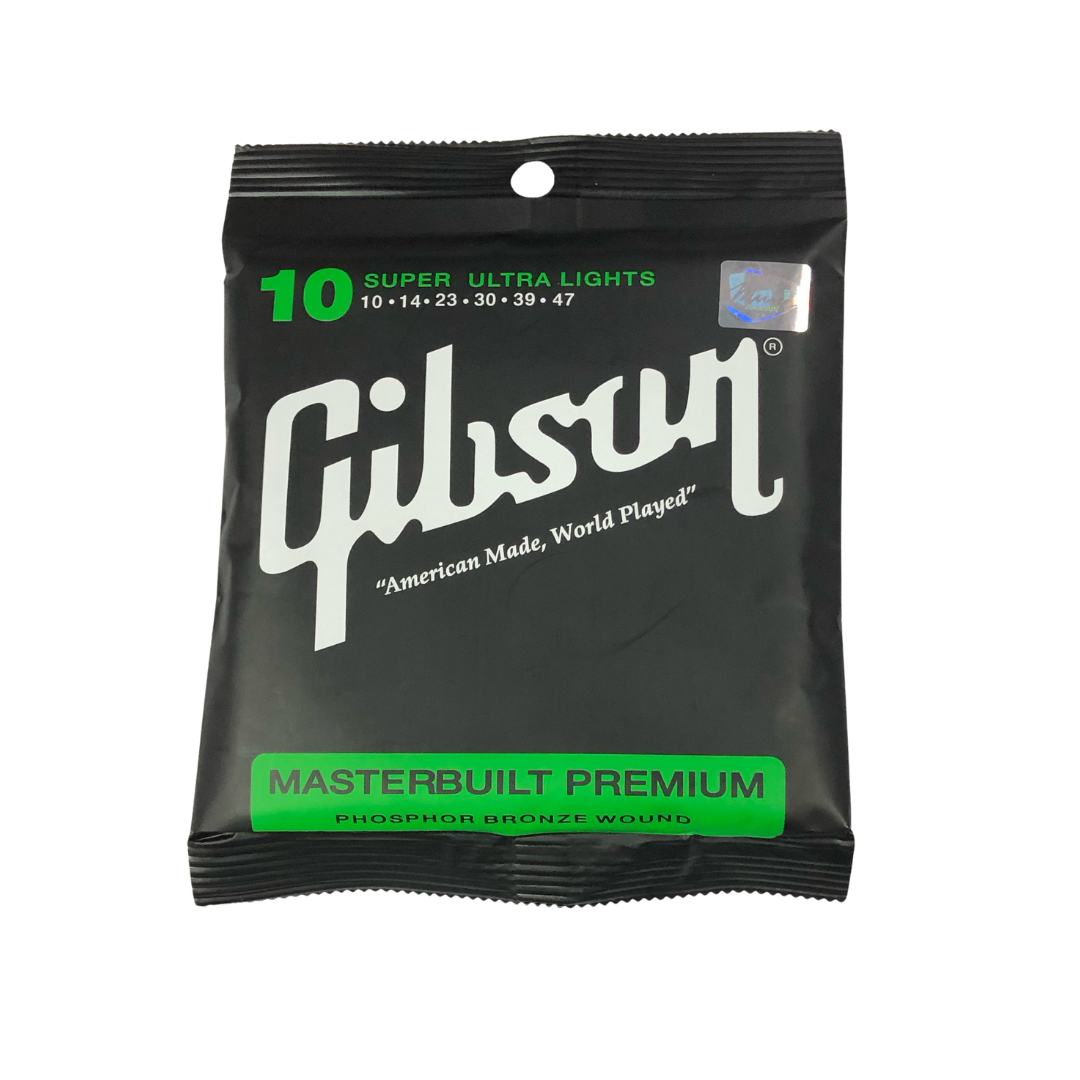 สายกีต้าร์โปร่ง แบบชุดและแบบแยกสาย Gibson