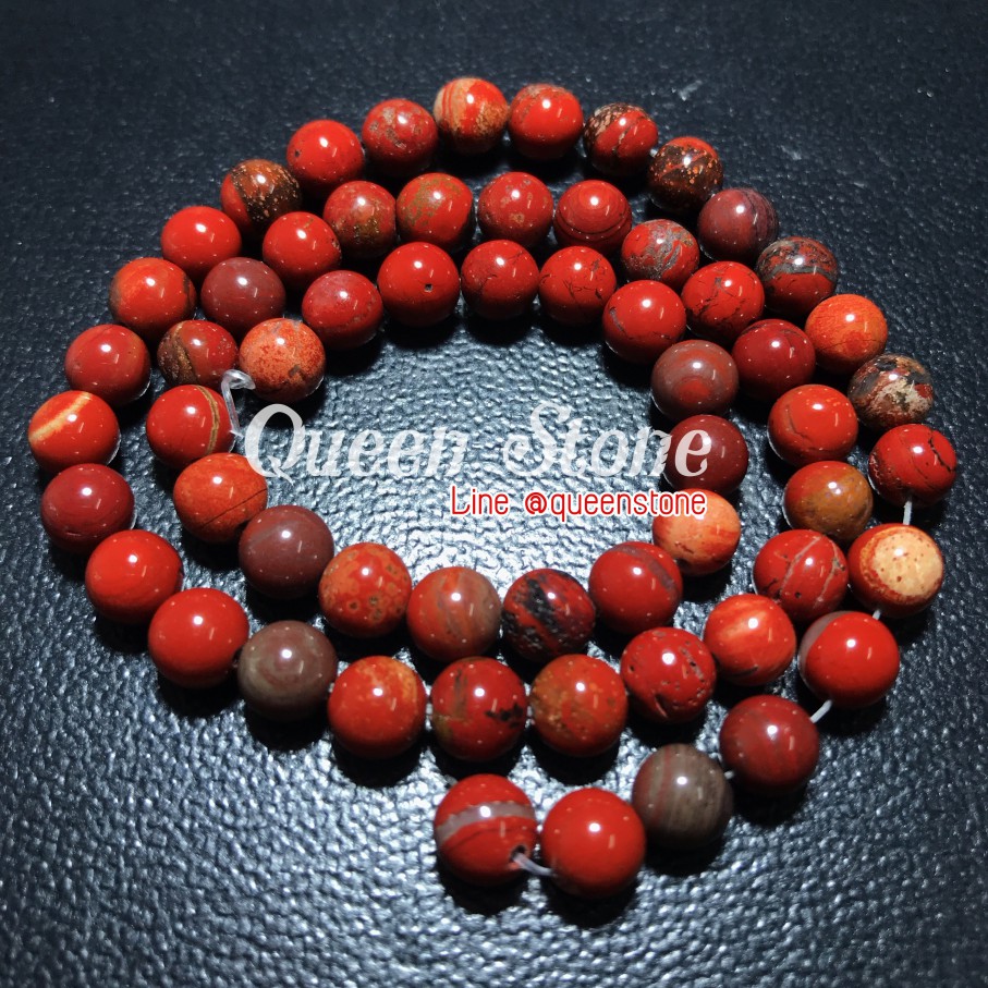 เรดแจสเปอร์ 6 มิล *หินแท้*