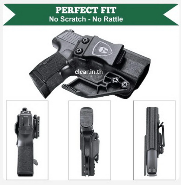 ซองพกใน Sig Sauer P365 / P365X / P365 SAS - IWB Holster - Claw & Optics Cut Available, Right Hand WARRIORLAND ส่งจากไทย