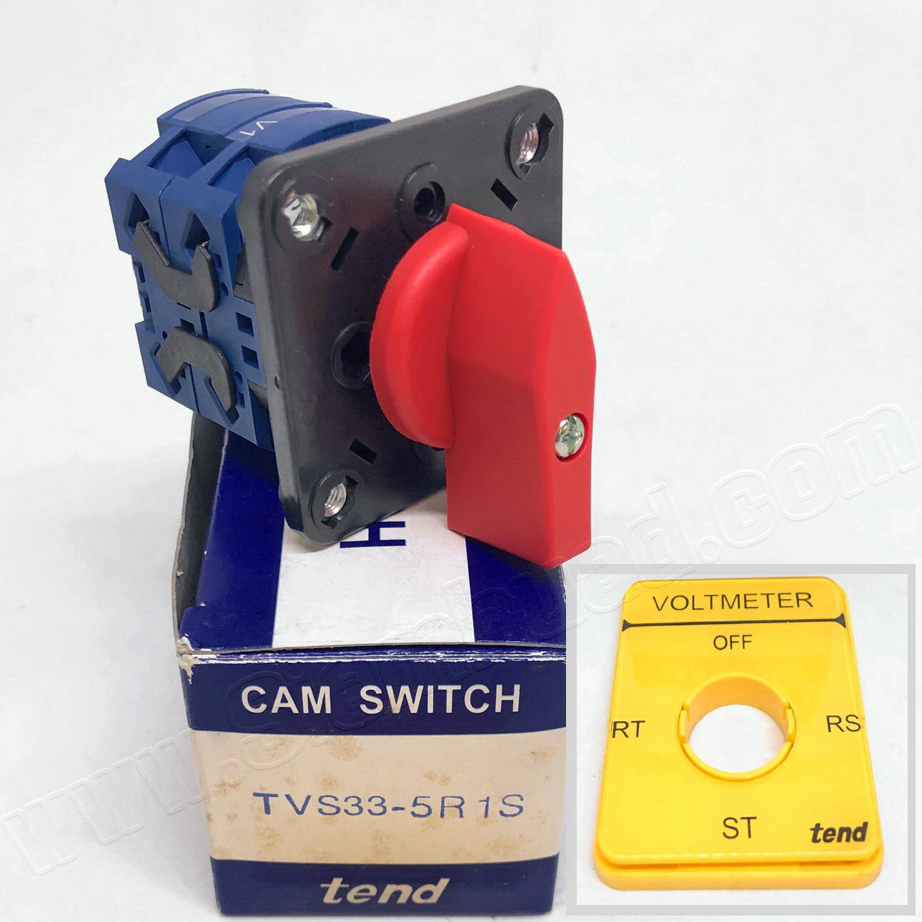 โวลต์มิเตอร์ แอมมิเตอร์ แคมสวิทช์ VOLTMETER/AMMETER CAM SWITCH 48X48 AND 64X64 (TEND) TVS series, TAS series