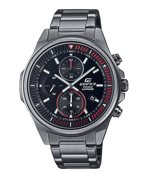 CASIO EDIFICE รุ่น EFR-S572DC-1AVUDF สีเทา สินค้าใหม่ ของเเท้ ประกันศูนย์ CMG