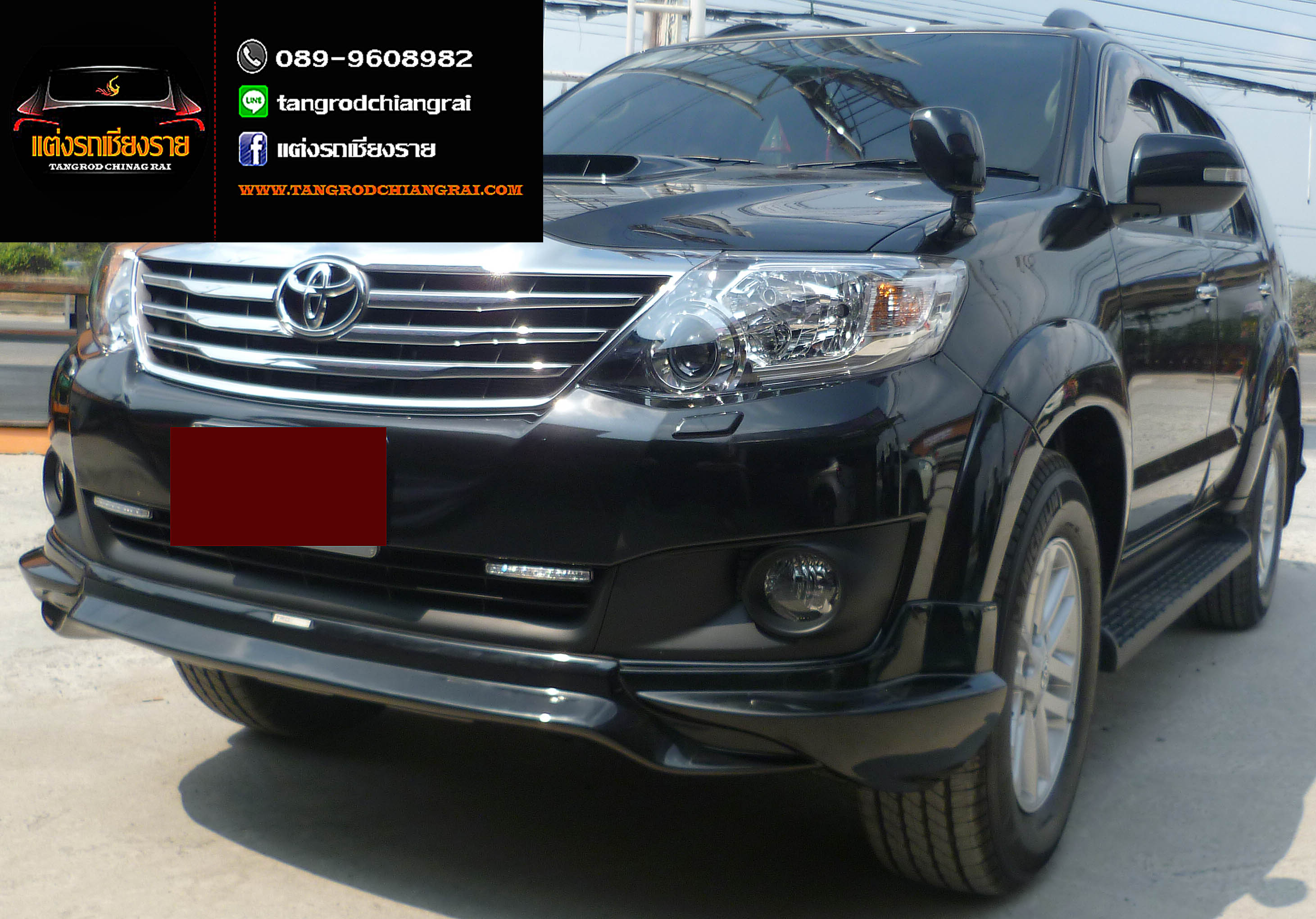 ชุดแต่ง TRD Sportivo V4 FORTUNER ปี 2012-2014