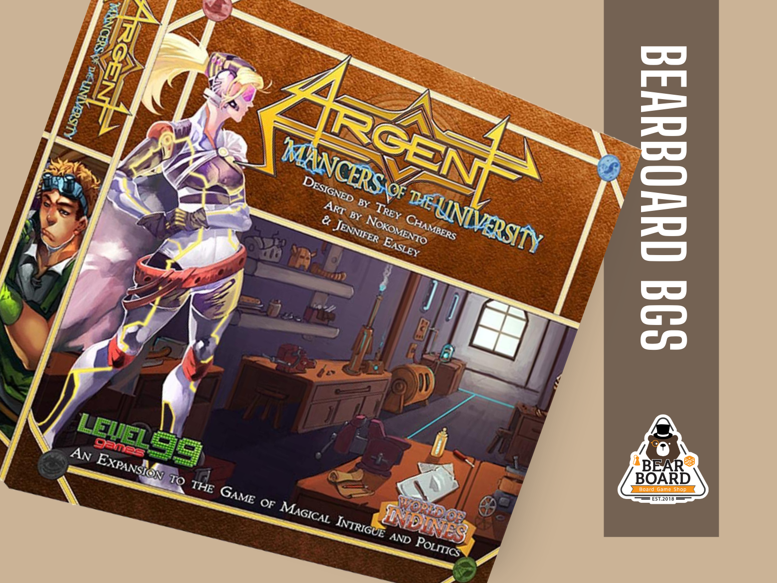 Argent: Mancers of the University Expansion บอร์ดเกมภาคเสริม