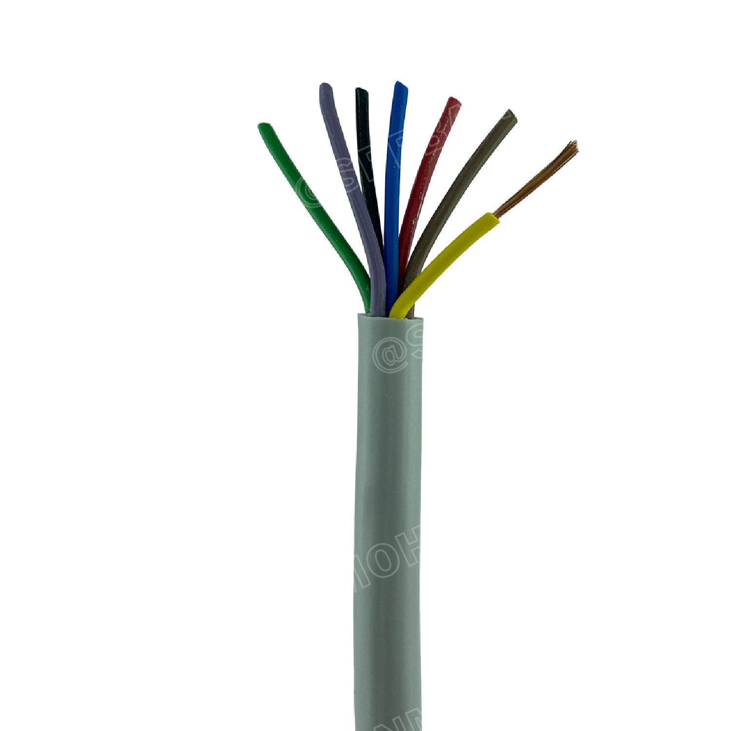 [ 100 เมตร ] SJK 7C x 0.75 Sq.mm. สายมัลติคอร์ 7 คอร์ Multicore Cable สาย AV Control Cable SJK สาย คอนโทรล 0.75 sq.mm. Multi Core Cable 0.75mm² Control Signal Power Control Cable Control Wire สายคอนโทรล สายมัลติคอ สายสัญญาณ สายคอนโทรล เบอร์ 0.75 มม²