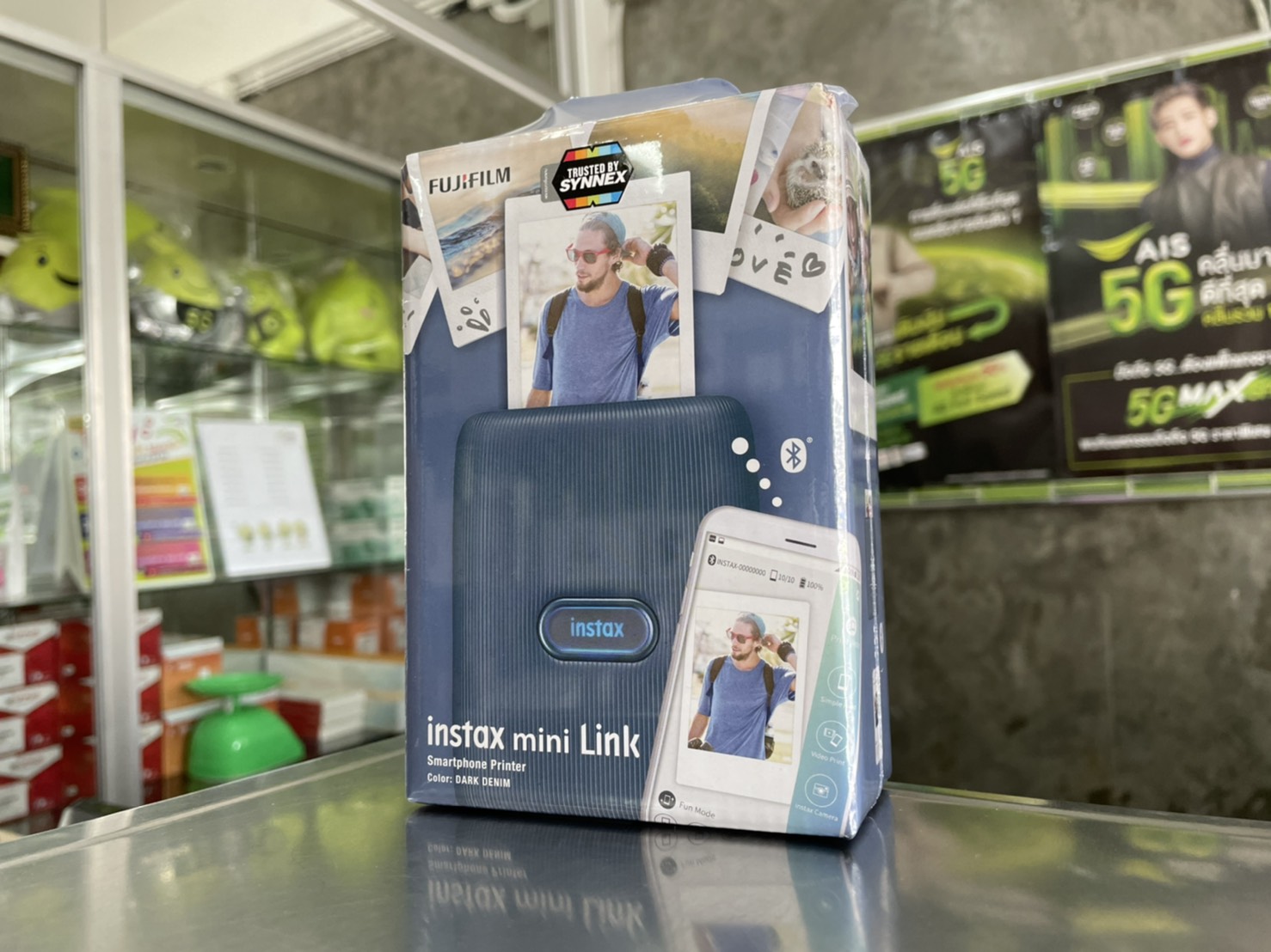 Smart Printer Fujifilm Instax mini Link (Dark Denim) ประกันศูนย์ไทย