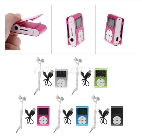 New Mini USB MP3 Player Clip