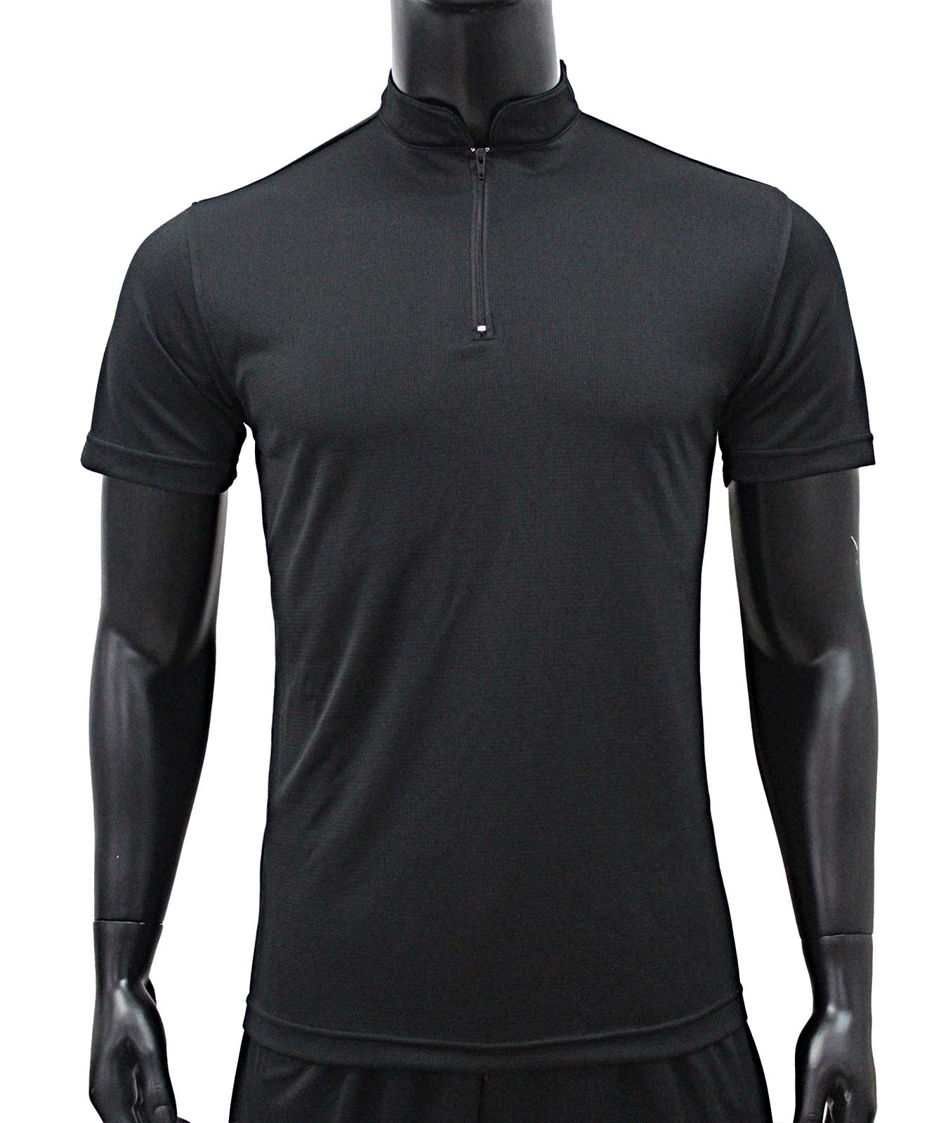 เสื้อซิป ผ้าสายฝนไมโคร สีดำ ใส่สบาย ระบายเหงื่อได้ดี