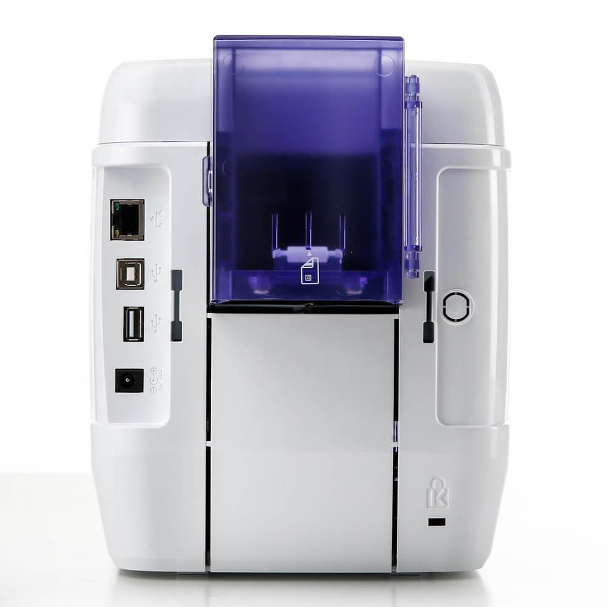 Pointman เครื่องพิมพ์บัตรพลาสติก เครื่องพิมพ์บัตรพนักงาน บัตรข้าราชการ บัตรประจำตัว บัตรนักเรียน Card printer Nuvia N20 Dual พิมพ์สองด้านอัตโนมัติ