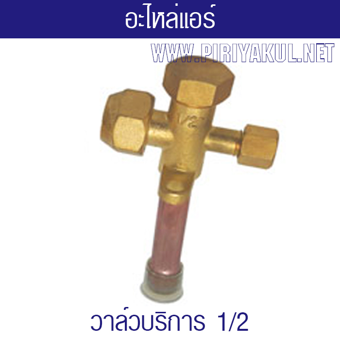 วาล์วบริการ 1/2