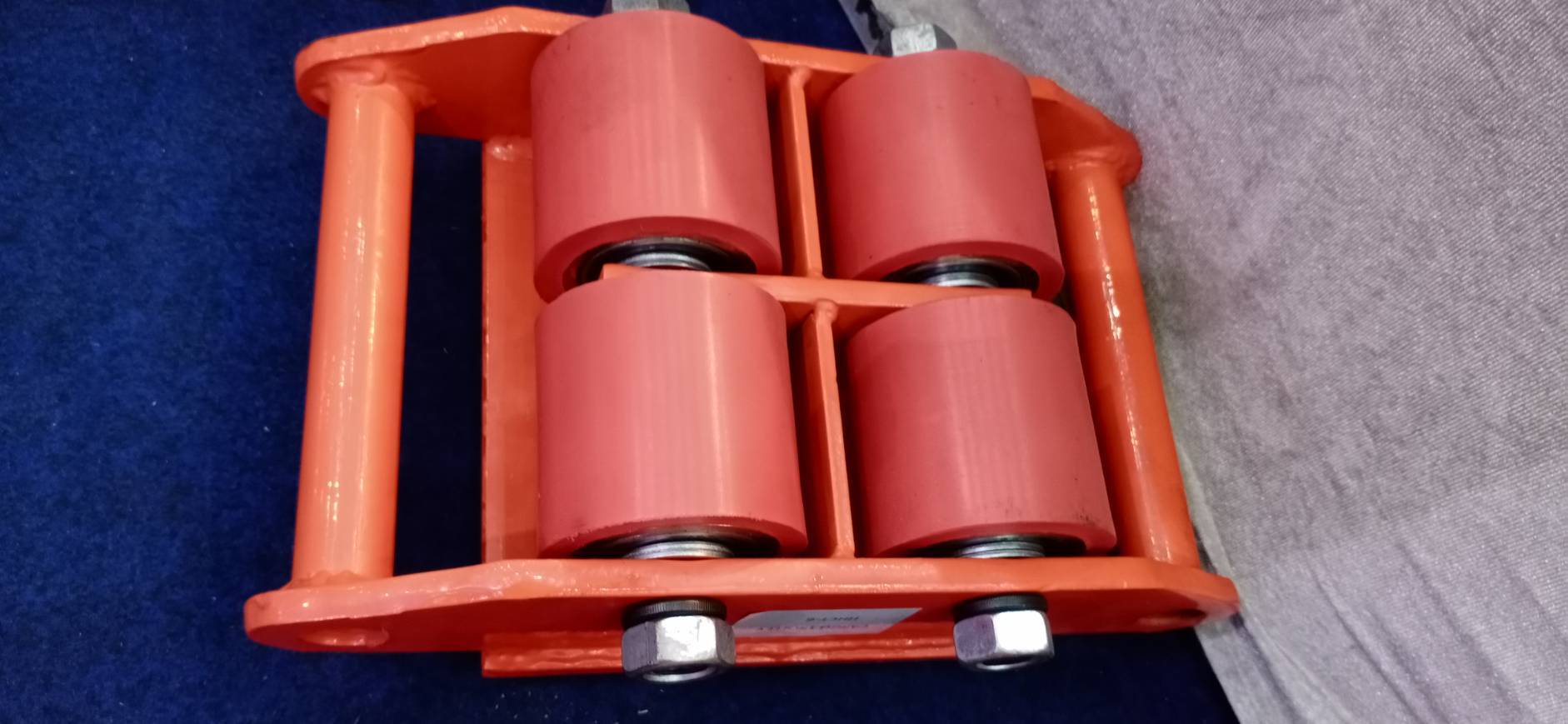 เต่าลากเครื่องจักรรุ่นล้อ PU ขนาด 3 ตัน