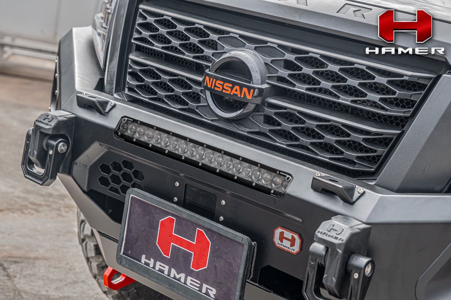 กันชนหน้า HAMER รุ่น KING SERIES BULLBAR NAVARA 2021
