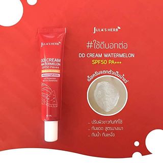 แบบหลอด DD CREAM WATERMELON SPF50 PA++ 40ml