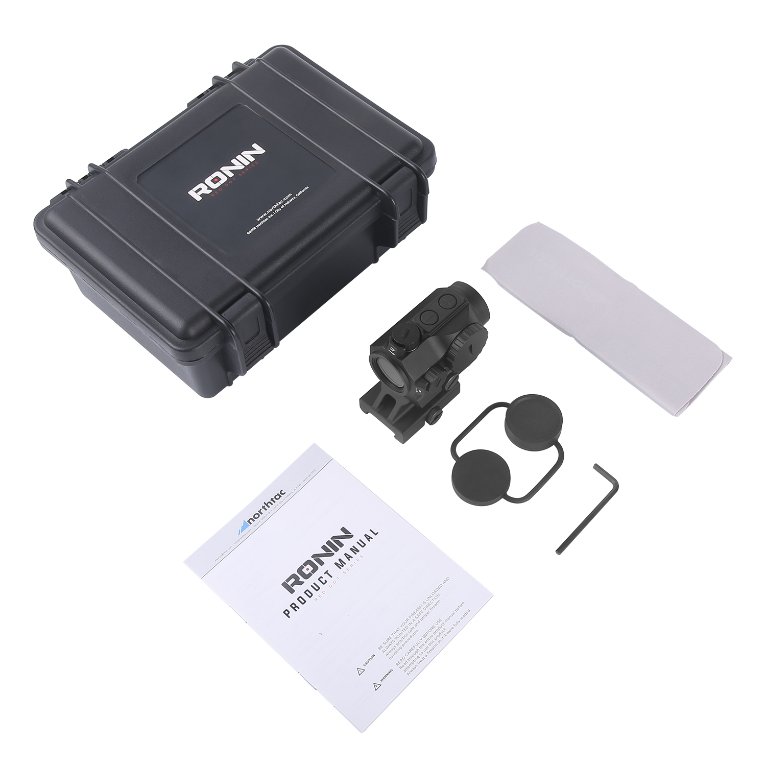 RONIN P-10 RED DOT SIGHT 1X20MM เรท ดอท คุณภาพสูง กันน้ำ ทนแรงกระแทก