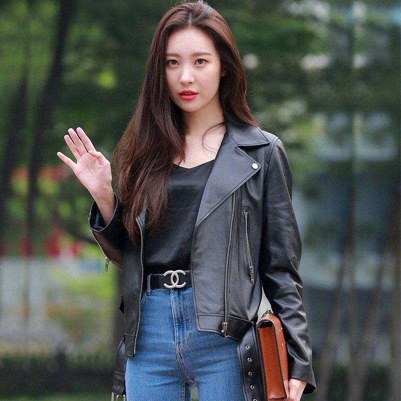 Off-beat Biker Jacket เสื้อแจ็คเก็ต แจ็คเก็ตหนัง