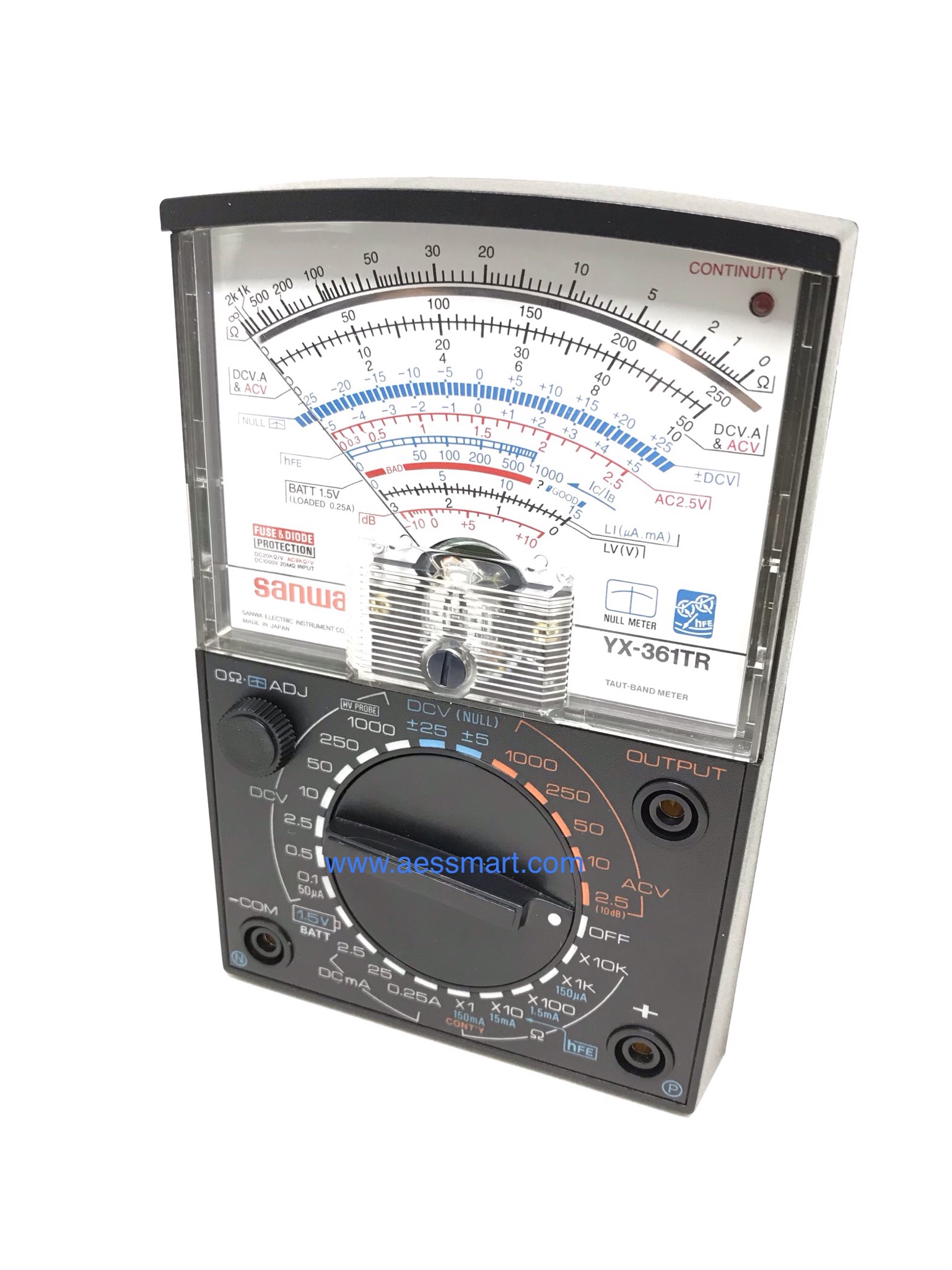 YX-361TR : มัลติมิเตอร์เข็ม SANWA รุ่น YX361TR