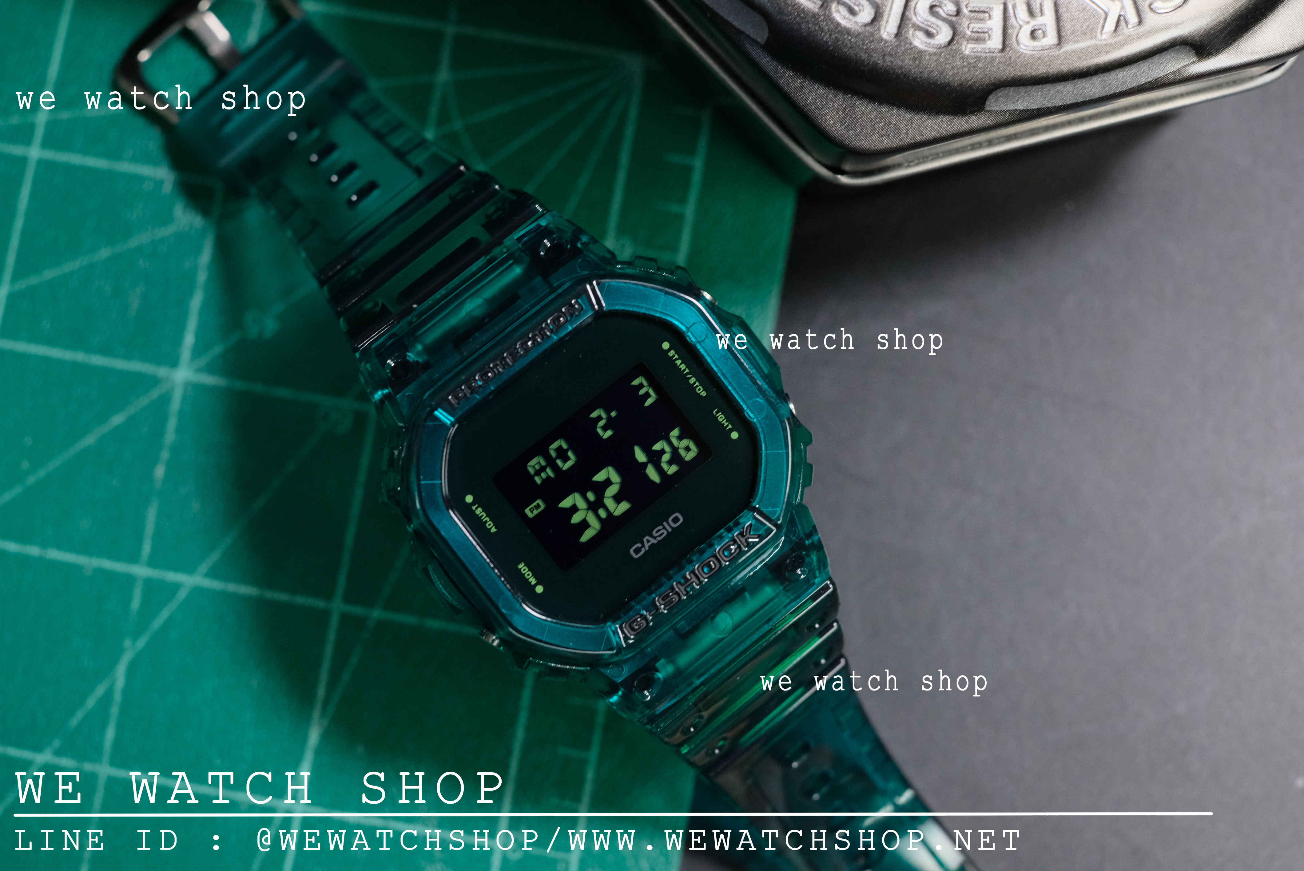 CASIO G-SHOCK รุ่น DW-5600SB-3DR สีเขียว สินค้าใหม่ ของแท้ รับประกันศูนย์ CMG