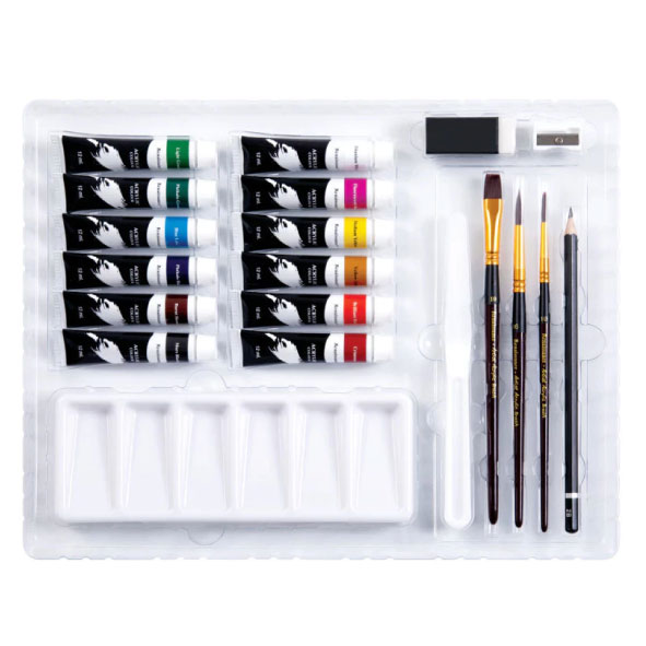 ชุดสีอะคริลิค ชุดสตาร์ทเตอร์ Renaissance 20 ชิ้น Acrylic Starter Set