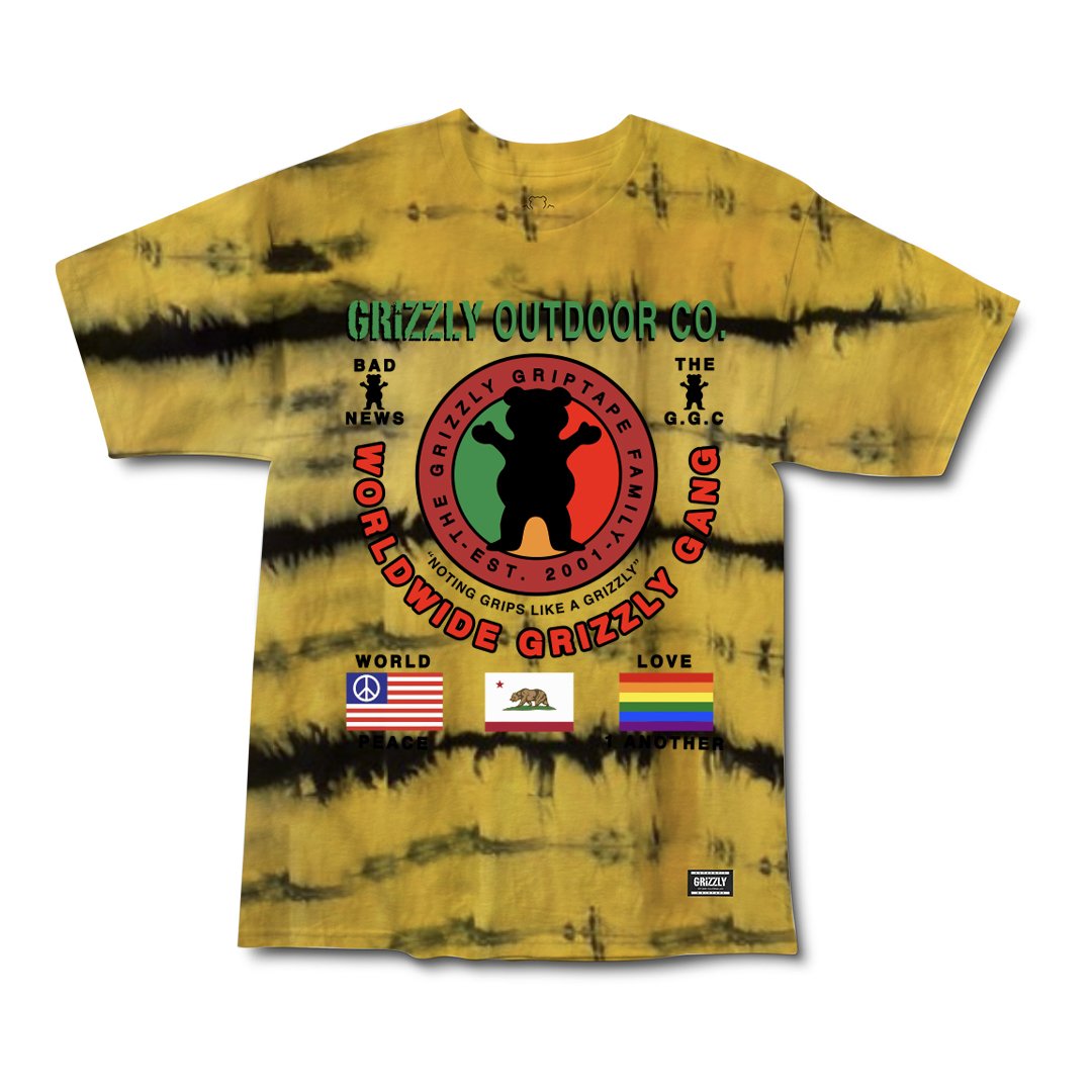 Grizzly 1 Another T-Shirt Tie Dye
