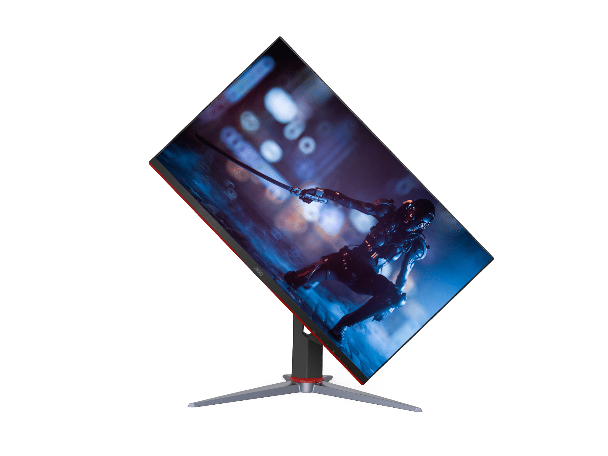 AOC 24G2 23.8" FreeSync Premium Gaming Monitor ประกันศูนย์ 3 ปี