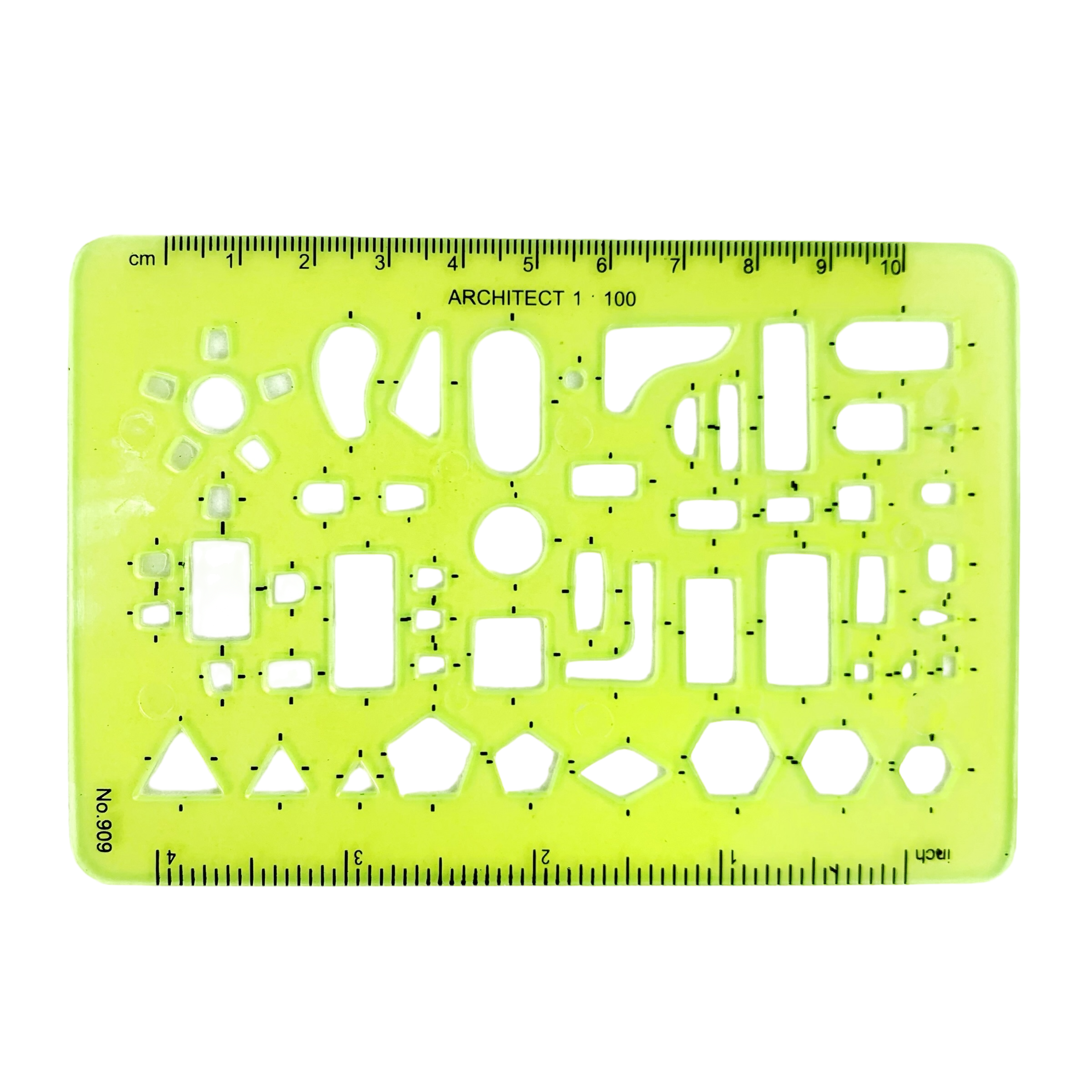 เทมเพลต เขียนแบบ วาดรูป เทมเพลตเรขาคณิต Project คละสี