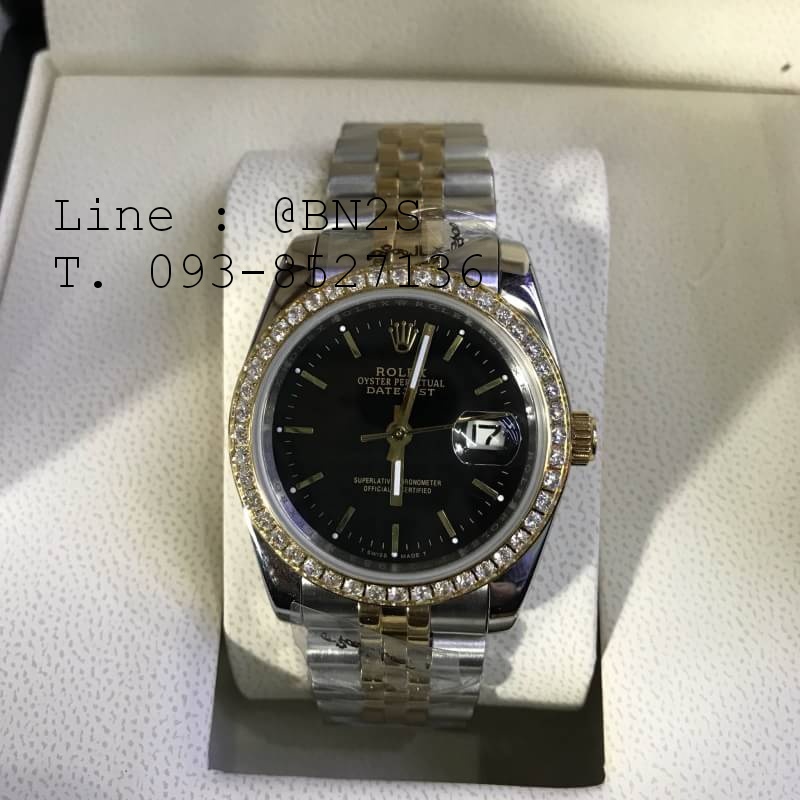 ROLEX DATEJUST Watch Grade : Hiend Size 31mm. #BN2SROLEX #bn2sW กล่องหนัง พร้อมอุปกรณ์ครบชุด
