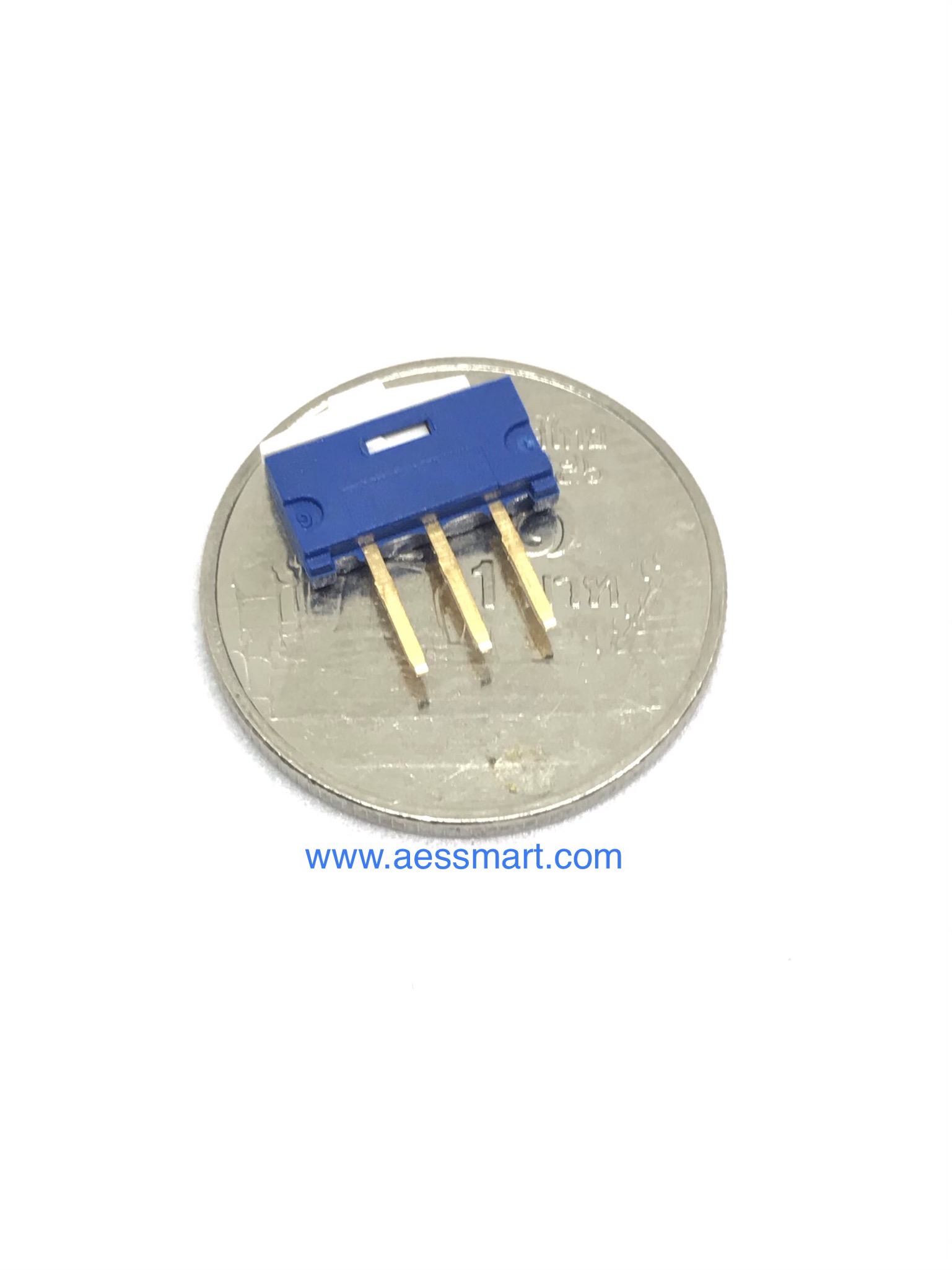 ESP1010 : Slide Switch for PCB Straight Type, Blue