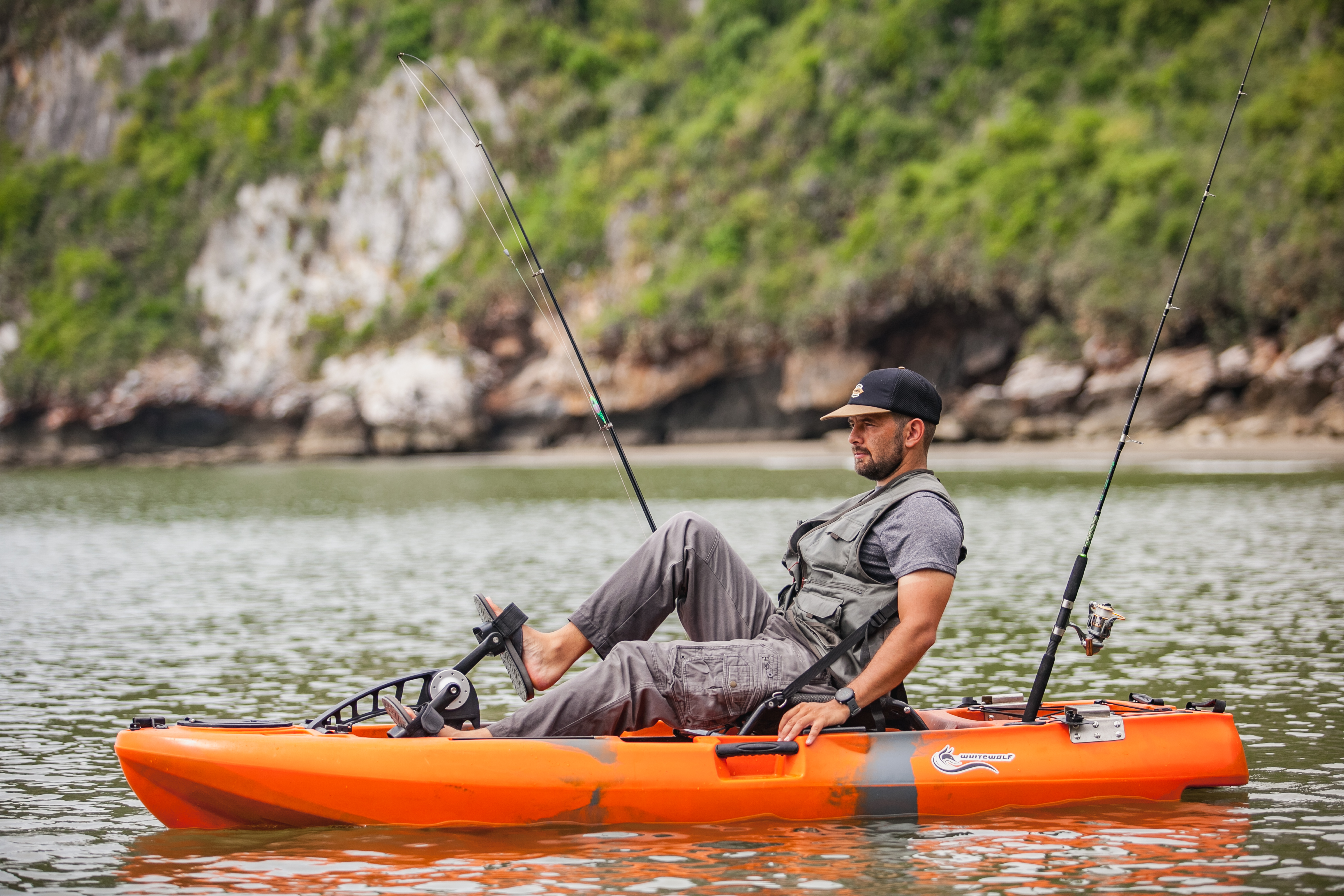 เรือคายัคเท้าปั่นรุ่นแมนต้า 1 / Manta I