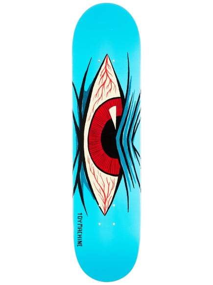 TOY MACHINE MAD EYE BLUE PP DECK 7.75"