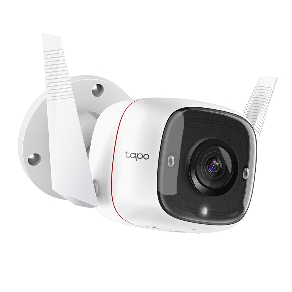 TP-LINK TC65 Outdoor Security Wi-Fi Camera ความละเอียดคมชัดมากถึง 3 ล้านพิกเซล สินค้ารับประกัน 1 ปี