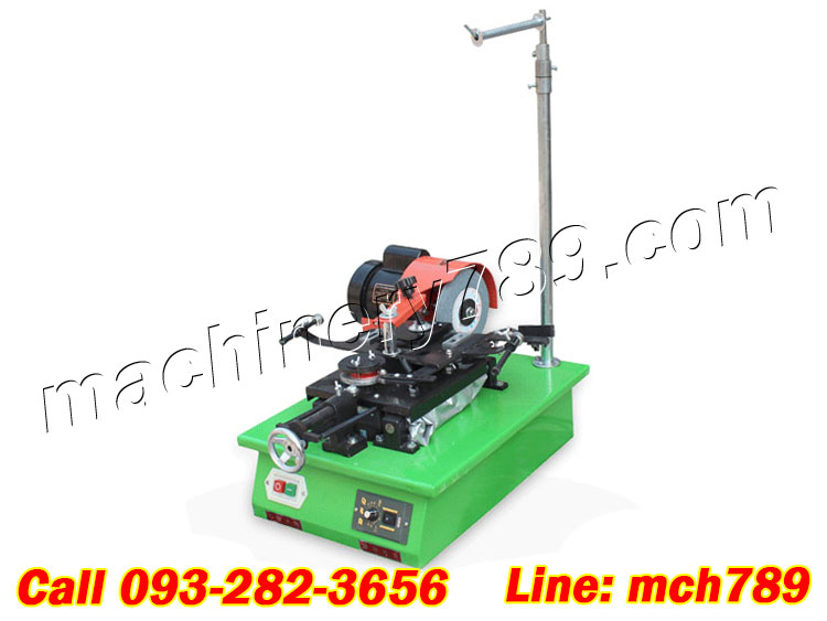 เครื่องลับใบเลื่อยสายพานระบบออโต้เมติก รุ่น1107 พร้อมมอเตอร์250W+15W/220V เครื่องลับใบเลื่อย เครื่องลับคมใบเลื่อยสายพาน Automatic Band Saw Blade Sharpener / Band Saw Blade Grinder