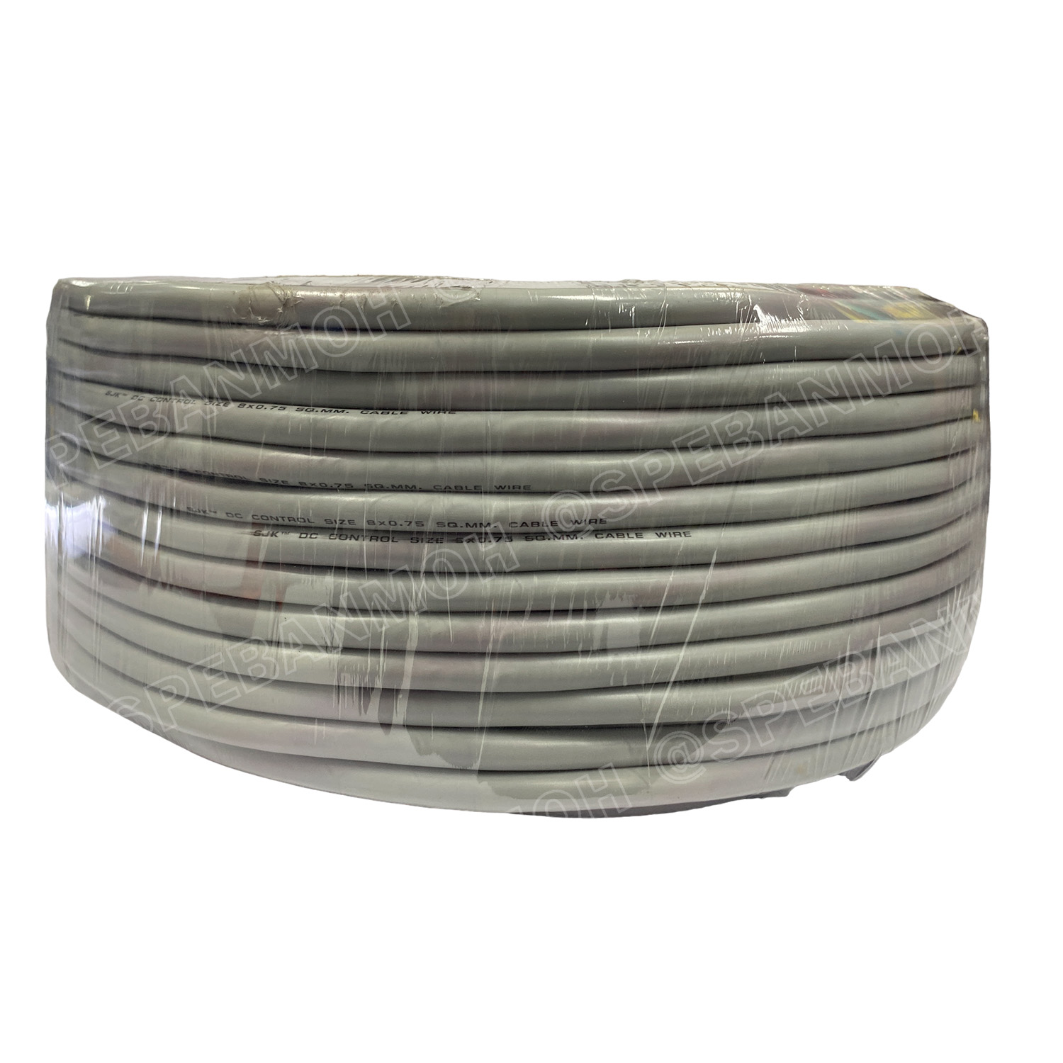 [ 100 เมตร ] SJK 8C x 0.75 Sq.mm. สายมัลติคอร์ 8 คอร์ Multicore Cable สาย AV Control Cable SJK สาย คอนโทรล 0.75 sq.mm. Multi Core Cable 0.75mm² Control Signal Power Control Cable Control Wire สายคอนโทรล สายมัลติคอ สายสัญญาณ สายคอนโทรล เบอร์ 0.75 มม²