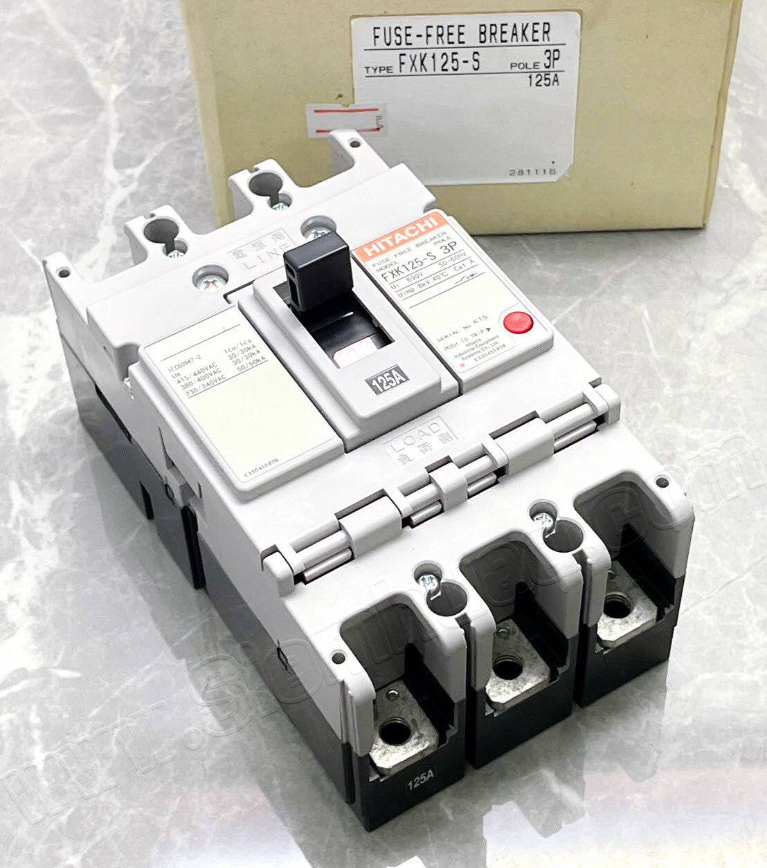 เซอร์กิตเบรกเกอร์ MOLD CASE CIRCUIT BREAKER (MCCB) รุ่น F series and S series (HITACHI)