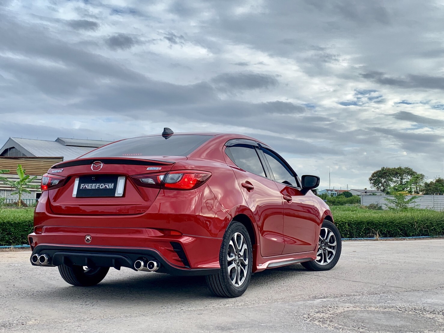 ชุดแต่งรอบคัน MATRIX MAZDA 2 4ประตู SKY ACTIVE 2015-2019
