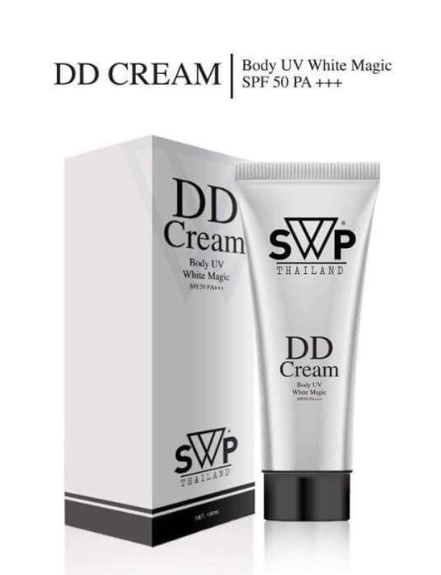 SWP DD Cream Body UV White Magic ดีดี ครีม บอดี้ ยูวี ไวท์ เมจิก สี Mint