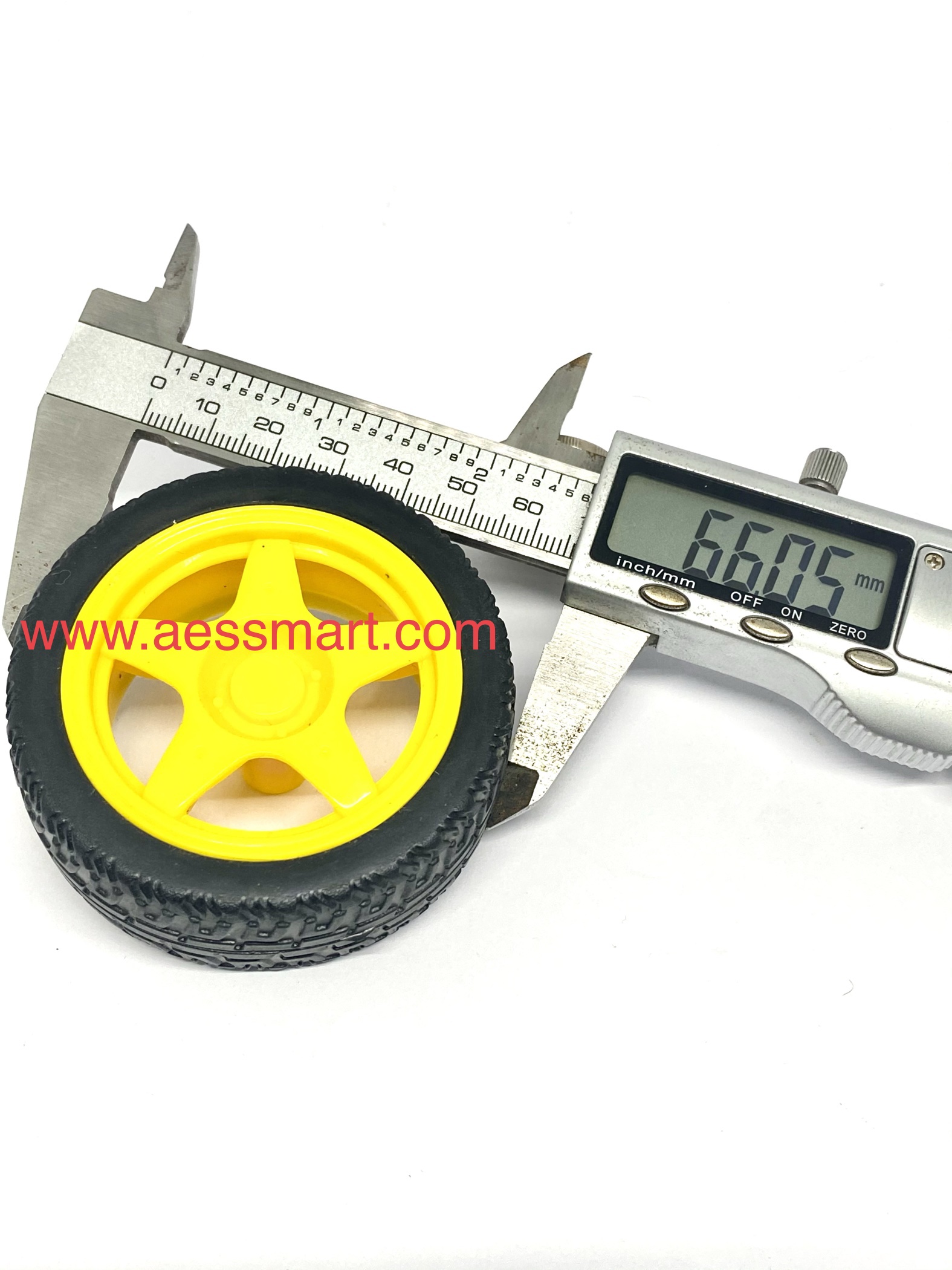 S394 : ล้อพลาสติกหนาใหญ่ 7cm.