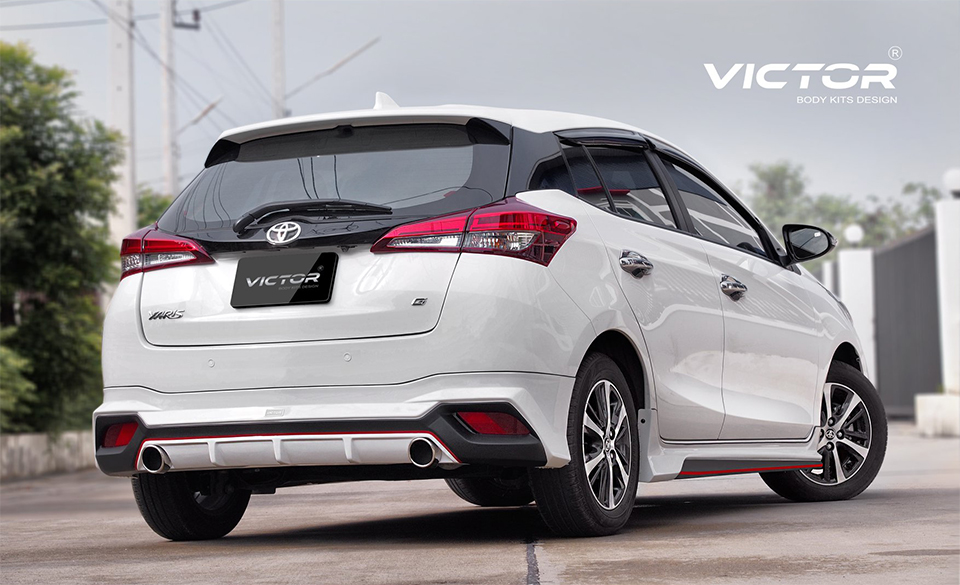 ชุดแต่งรอบคัน VICTOR Yaris ATIV 5 ประตู