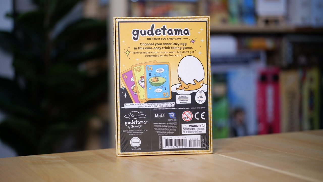 Gudetama: The Tricky Egg Card Game บอร์ดเกม ของแท้