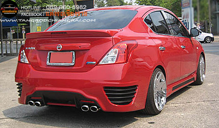 ชุดแต่งรอบคัน R8 ALMERA 2011