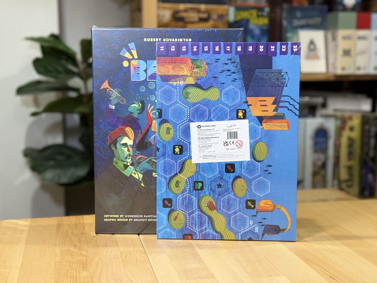 Bebop + Bebop: Festivals Expansion – บอร์ดเกมของแท้