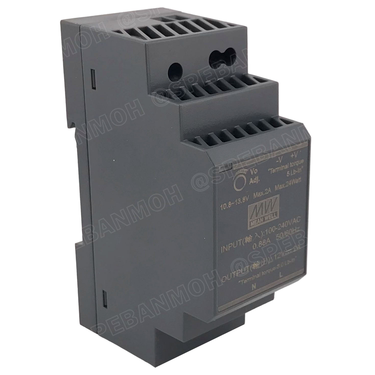 [ 1เครื่อง ] HDR-30-12 พาวเวอร์ซัพพลาย 12V 2A MEAN WELL 30W HDR Ultra Slim Step Shape DIN Rail สวิทชชิ่ง ยึดรางปีกนก INPUT 85-264VAC OUTPUT 12V สวิทชิ่ง เมนเวล 12โวตท์ สำหรับ DIN Rail มีนเวล บอร์ดแปลงไฟ หม้อแปลงไฟ AC to DC