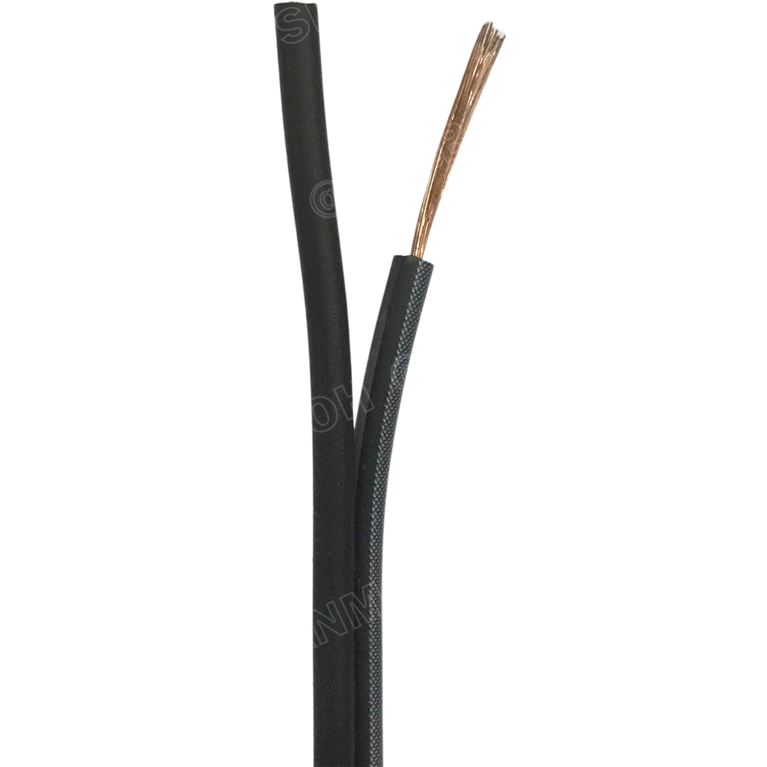 [ 10 เมตร ] JSL-163 สายไฟอ่อนคู่ 2Cx0.2 mm² ดำขาว 0.2 sq.mm. ไดน่าคอม สายดำ-ขาว Dynacom JSL163 Twin Cable 0.2 มม ดำ-ขาว DC Power Cable สายไฟอ่อนดำขาว สายไฟอ่อนคู่ 24AWG